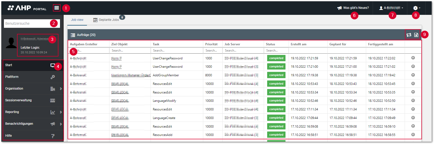 AHP Connector_Full Screen_DE X