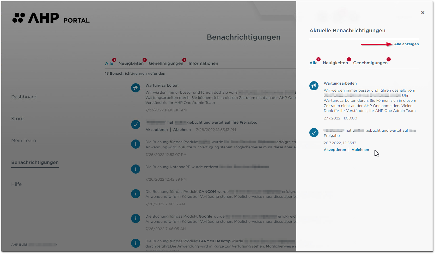 Benachrichtigungen_Seitenmenü